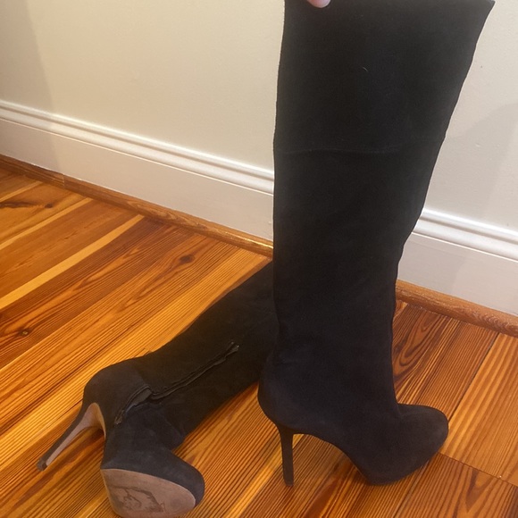 Sam Edelman knee high suede boots - Picture 3 of 3